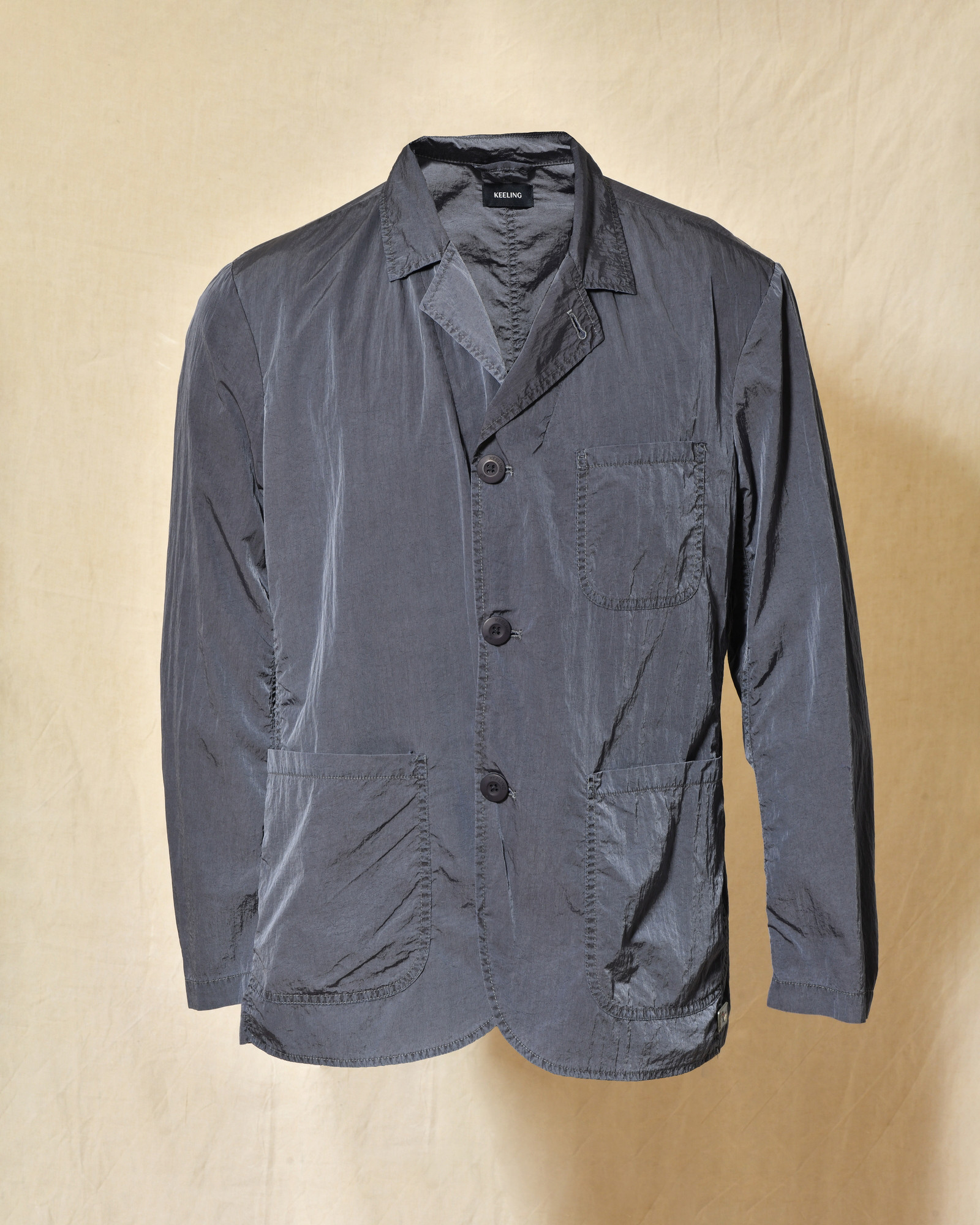 Veste imperméable bleue Keeling