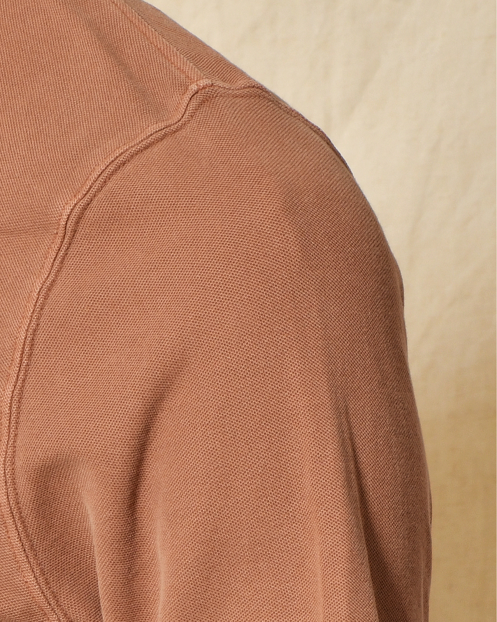 Polo en coton terracotta Keeling