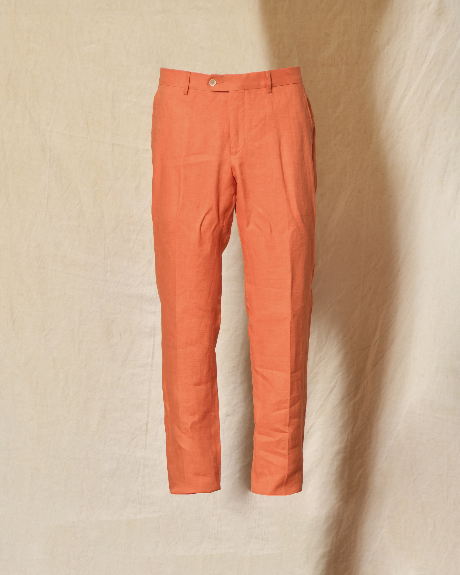 Costume en lin orange Berry & Brian