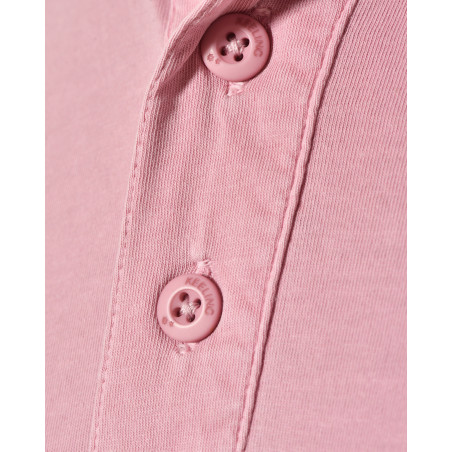 Polo en coton rose Keeling