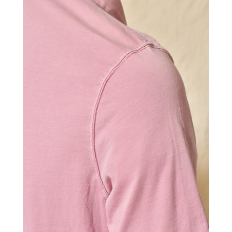 Polo en coton rose Keeling
