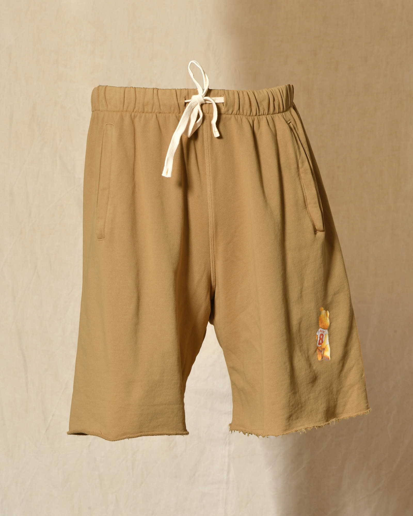 Short de survêtement beige Front Street