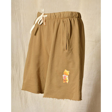 Short de survêtement beige Front Street