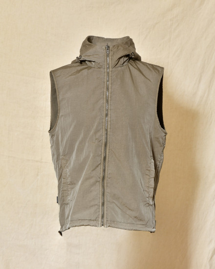 Veste coupe vent réversible à capuche greige Keeling