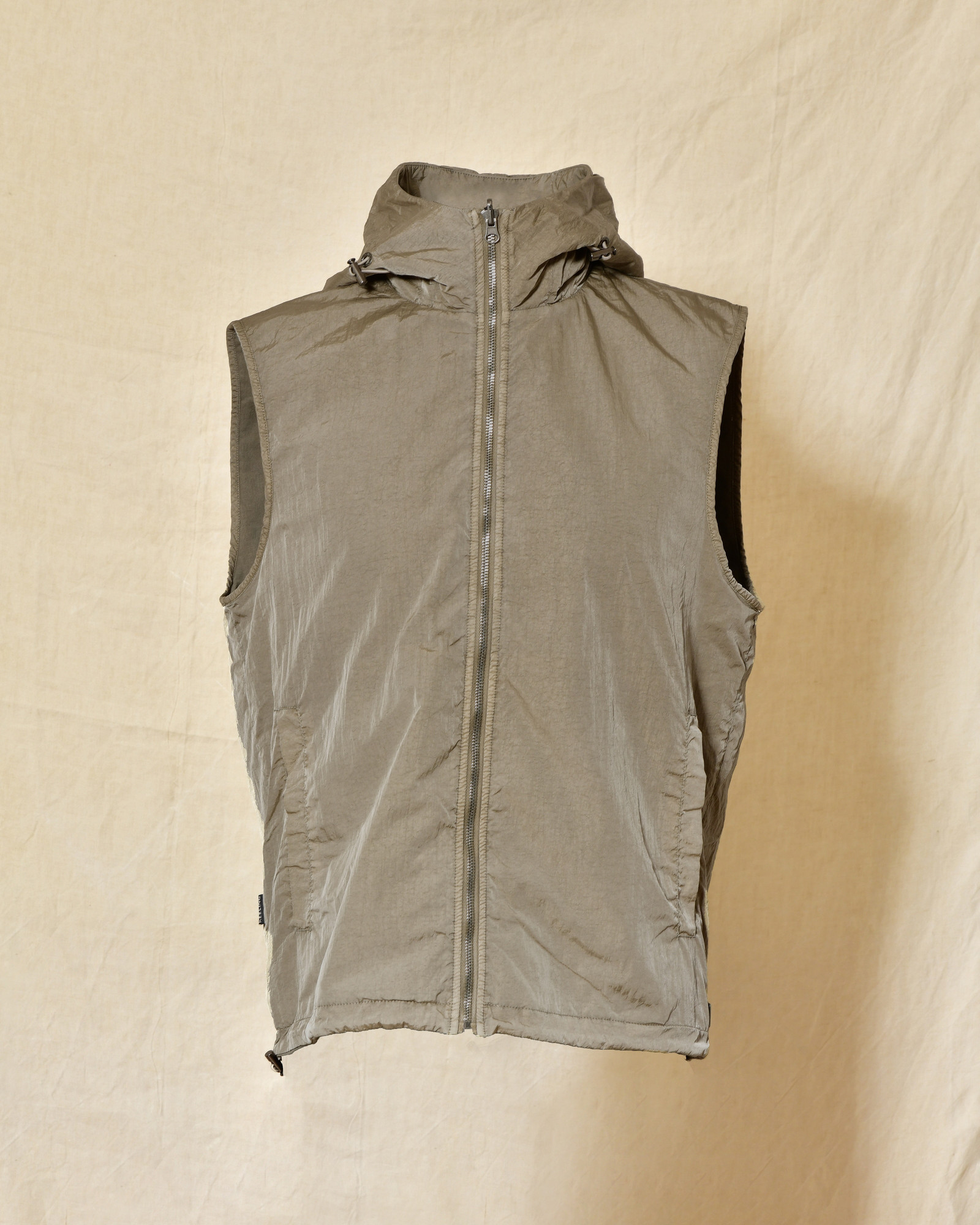 Veste coupe vent réversible à capuche greige Keeling