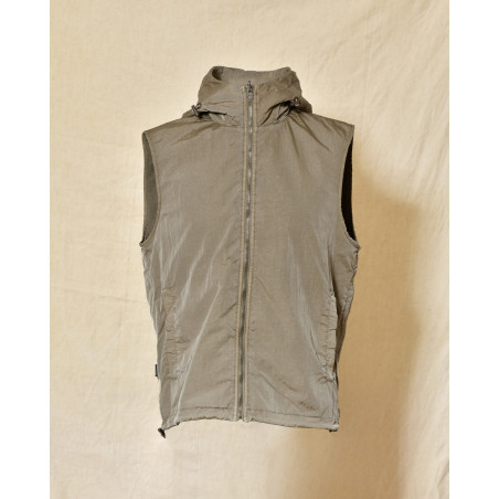 Veste coupe vent réversible à capuche greige Keeling