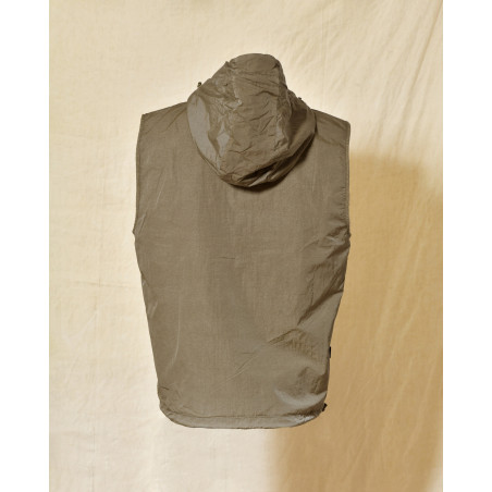 Veste coupe vent réversible à capuche greige Keeling