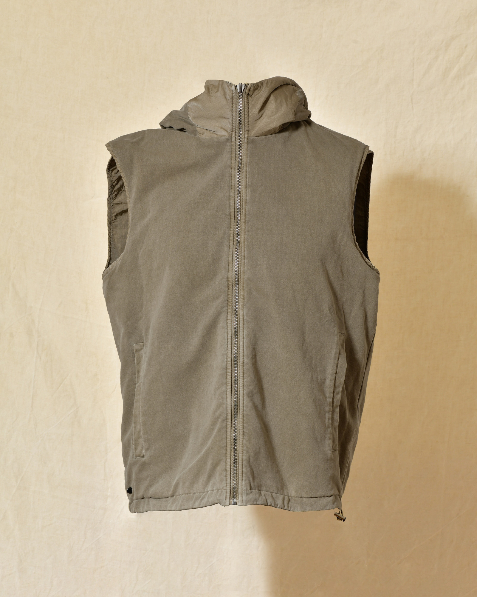 Veste coupe vent réversible à capuche greige Keeling