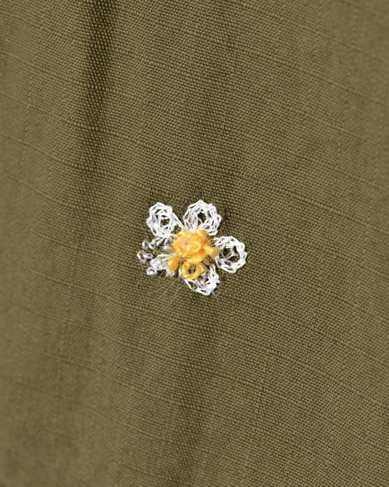Short parachute à broderies marguerite Front Street
