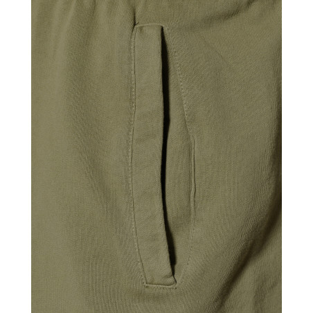 Short de survêtement kaki Front Street
