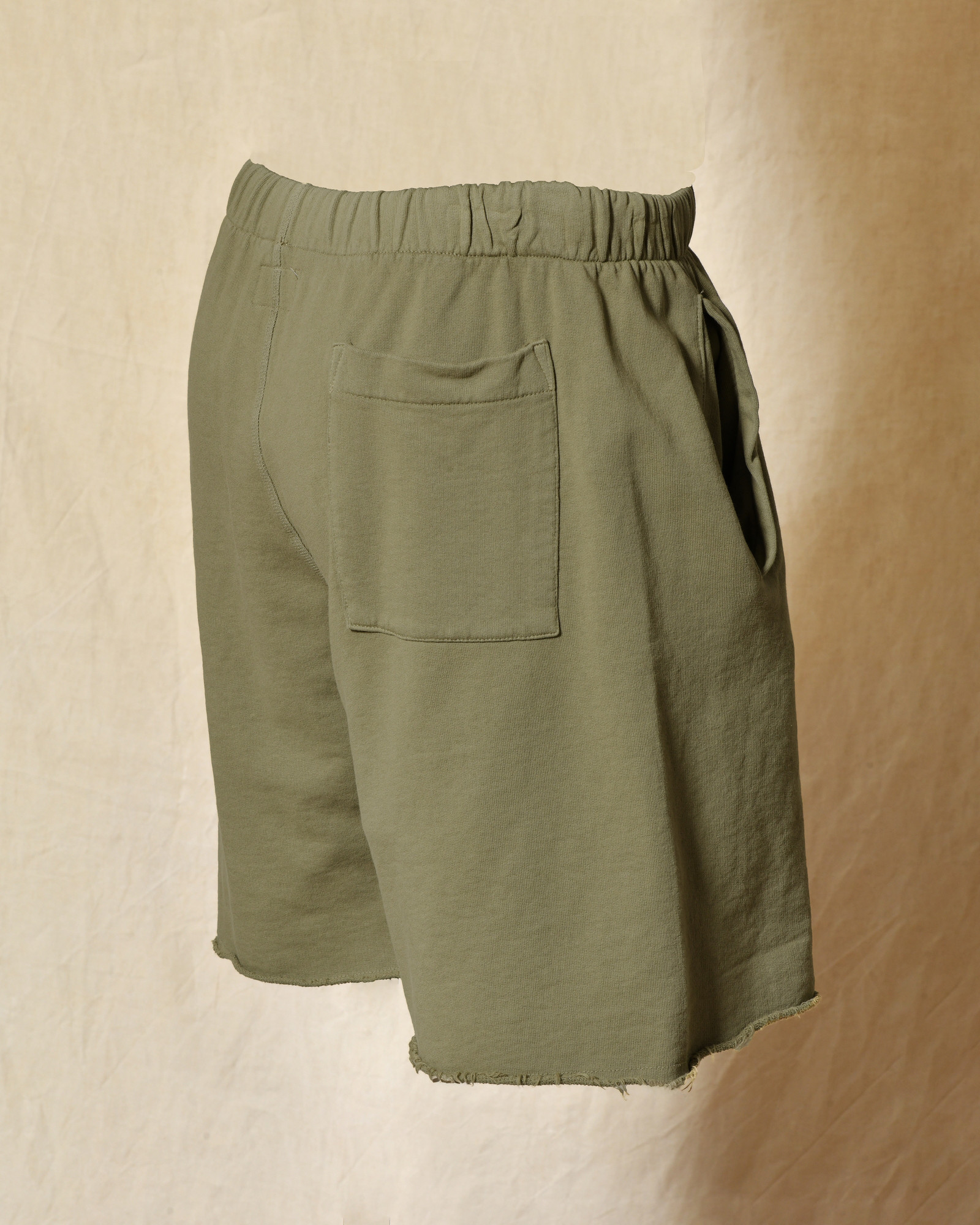 Short de survêtement kaki Front Street