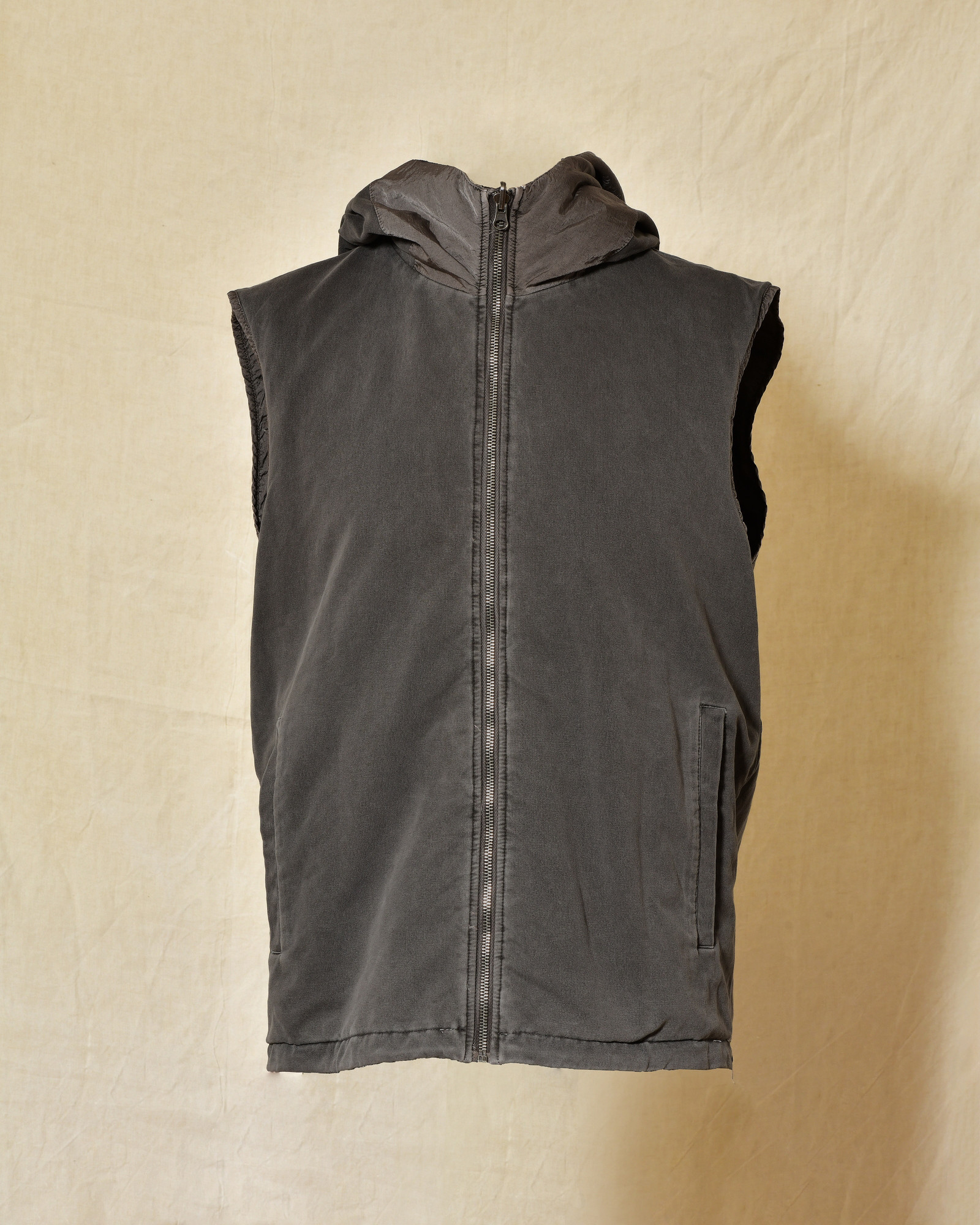 Veste coupe vent réversible à capuche grise Keeling