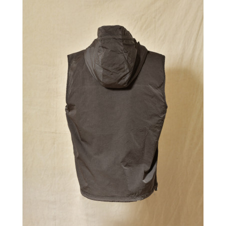Veste coupe vent réversible à capuche grise Keeling