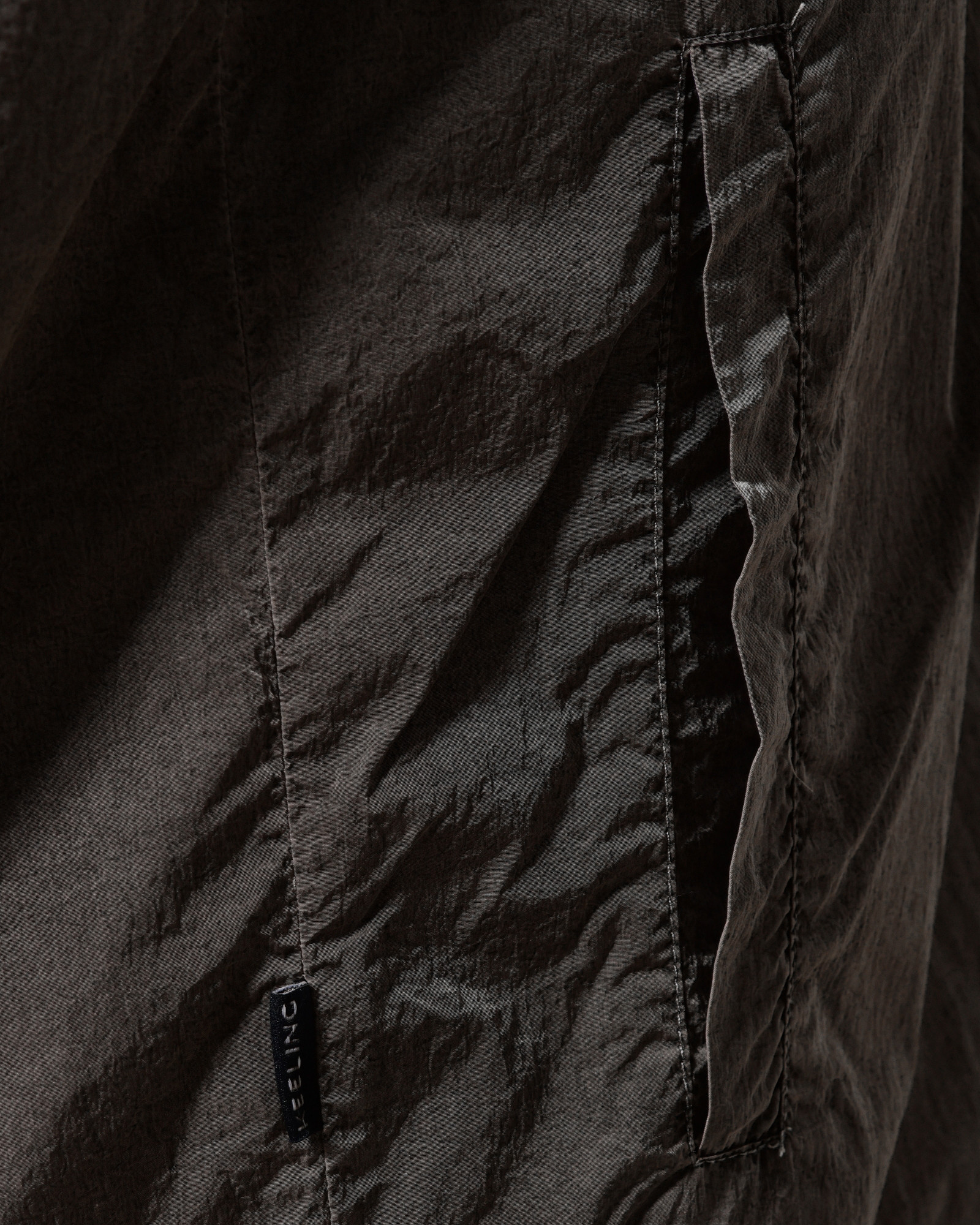 Veste coupe vent réversible à capuche grise Keeling