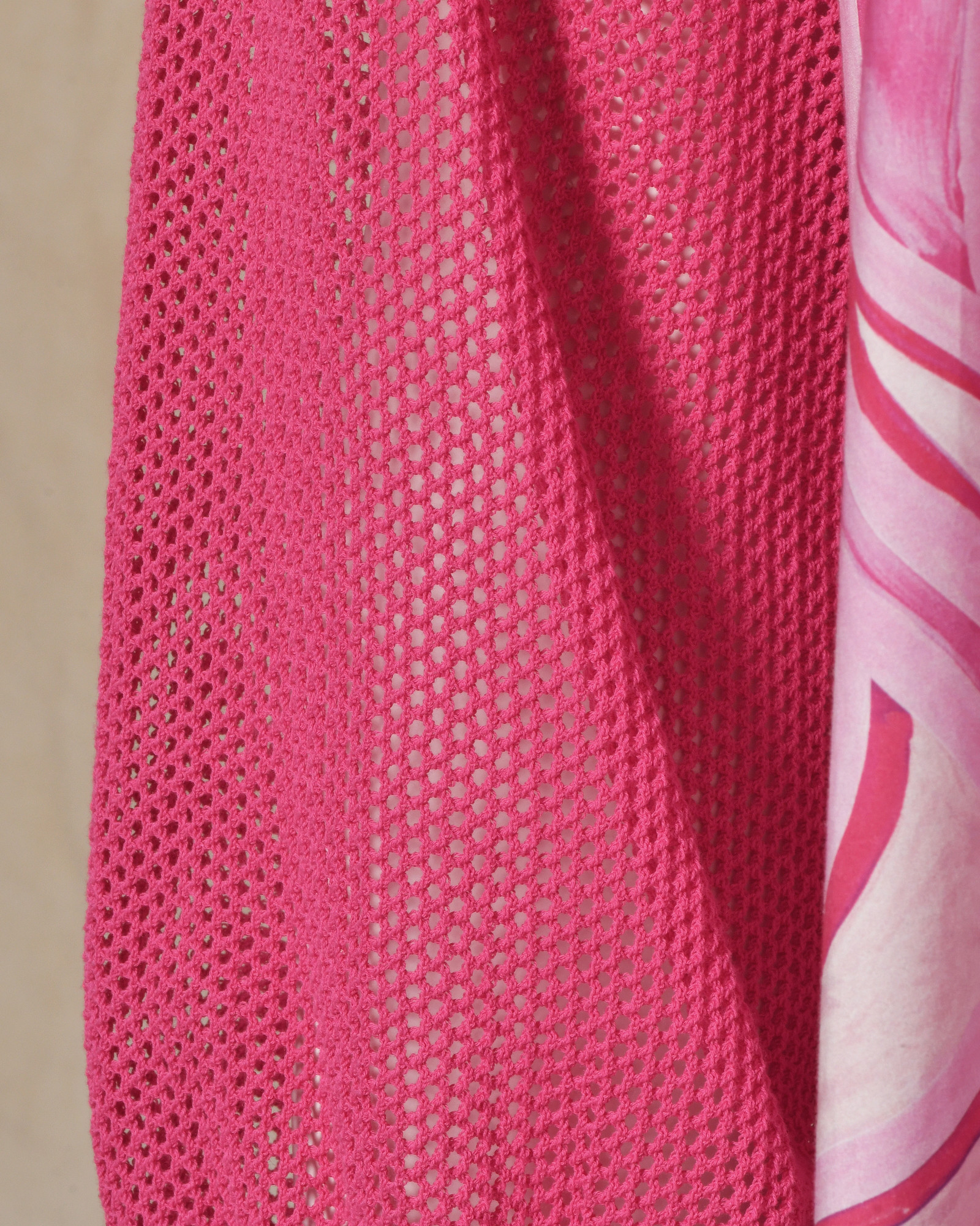 Robe en coton rose à motifs floraux She'so