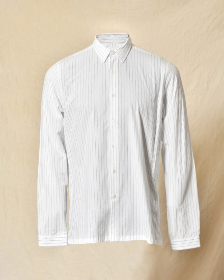 Chemise à rayures blanche Ly Adams
