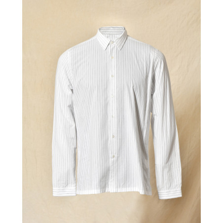 Chemise à rayures blanche Ly Adams