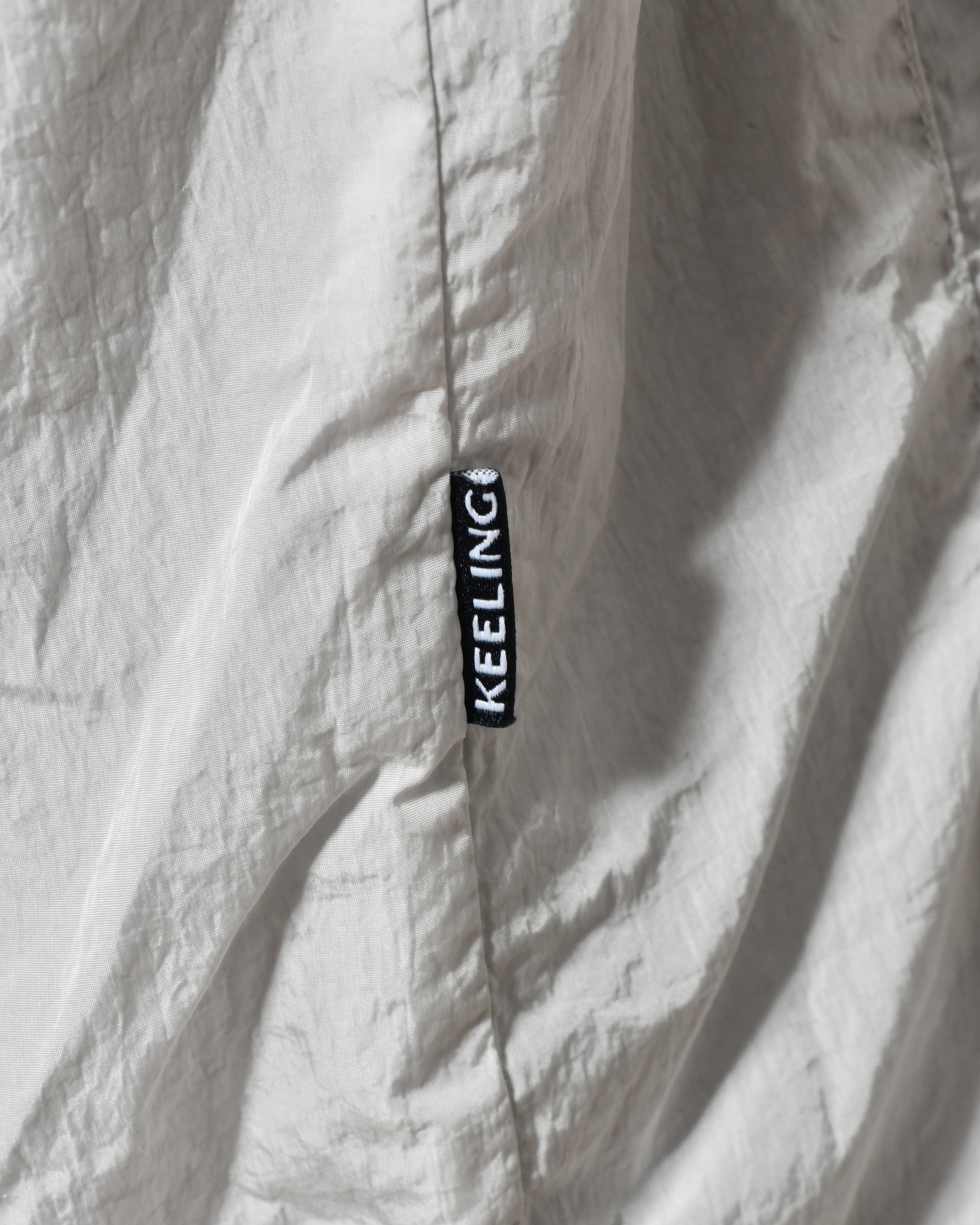 Veste coupe vent réversible à capuche gris clair Keeling
