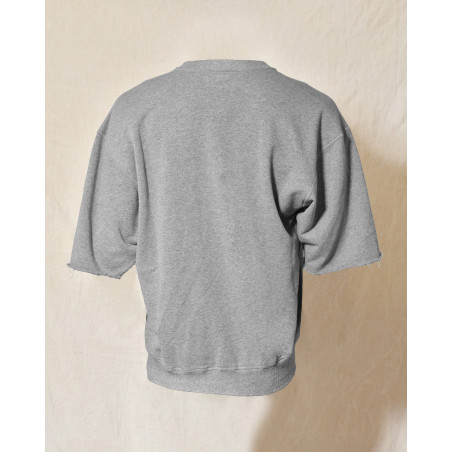 T-shirt manches courtes à imprimé gris Front Street