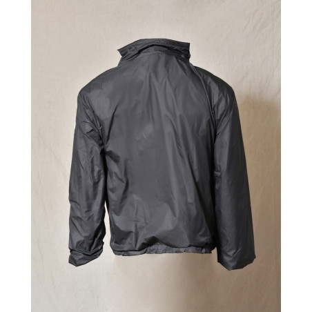 Veste coupe-vent à capuche gris anthracite Archives 18-20