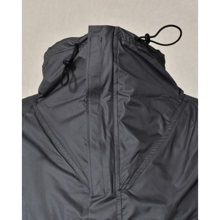 Veste coupe-vent à capuche gris anthracite Archives 18-20