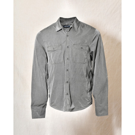 Chemise grise effet froissé Keeling