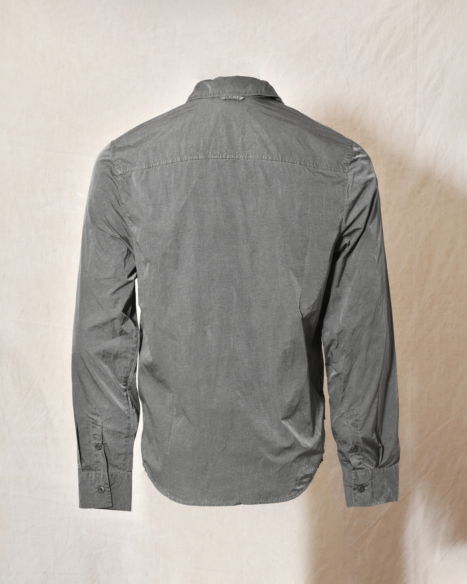 Chemise grise effet froissé Keeling