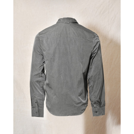 Chemise grise effet froissé Keeling
