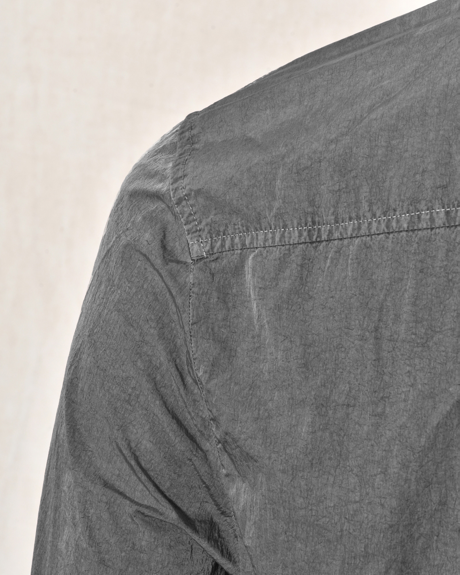 Chemise grise effet froissé Keeling