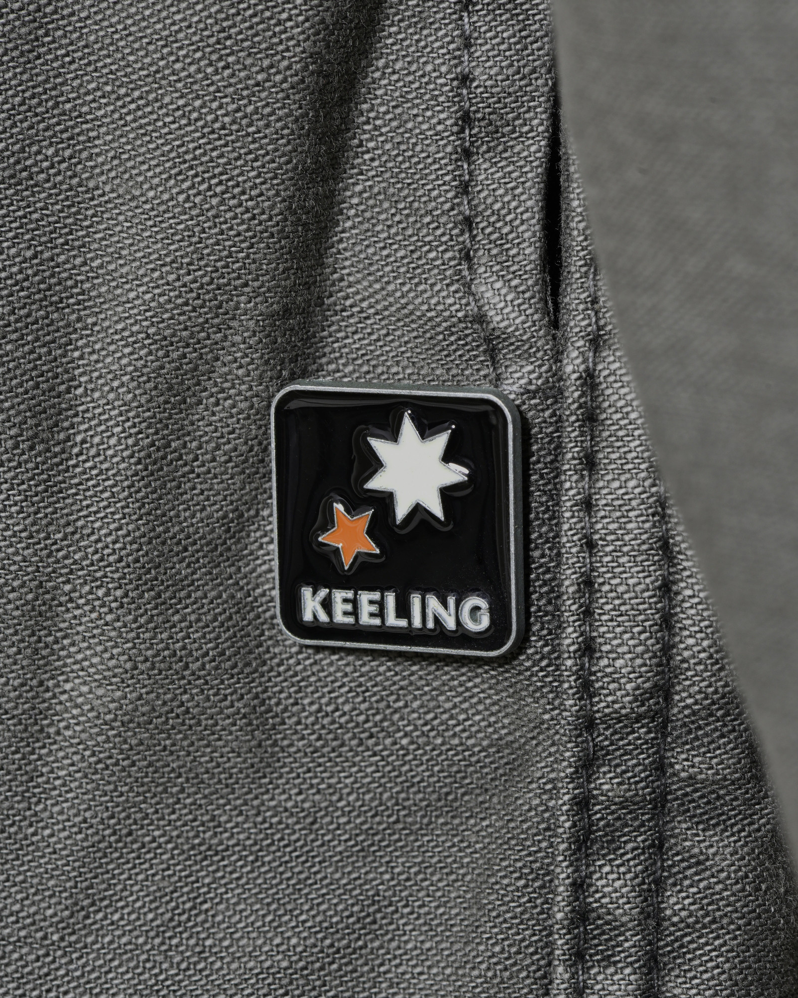 Veste utilitaire grise Keeling