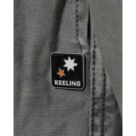 Veste utilitaire grise Keeling