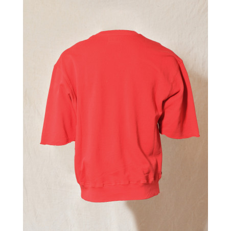 T-shirt manches courtes à imprimé rouge Front Street
