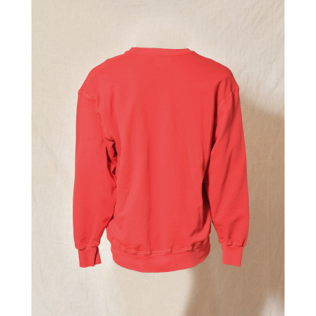 Sweat oversize rouge imprimé "Popeye" Front Street