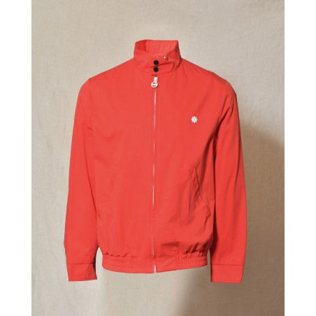 Blouson en coton rouge Manuel Ritz