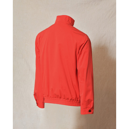 Blouson en coton rouge Manuel Ritz