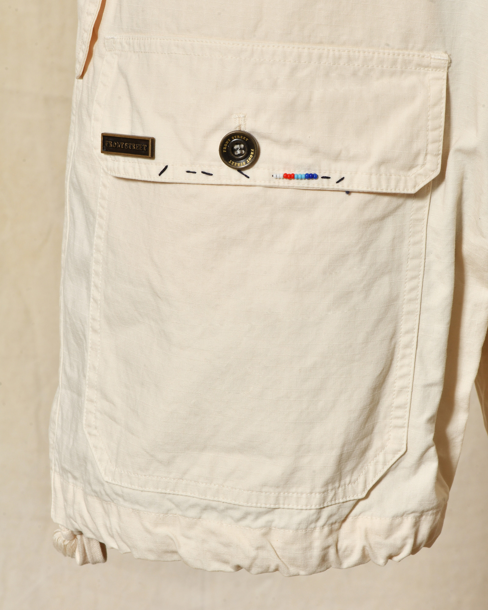 Short parachute beige Front Street