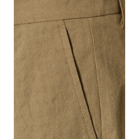 Bermuda à ceinture beige Ixos