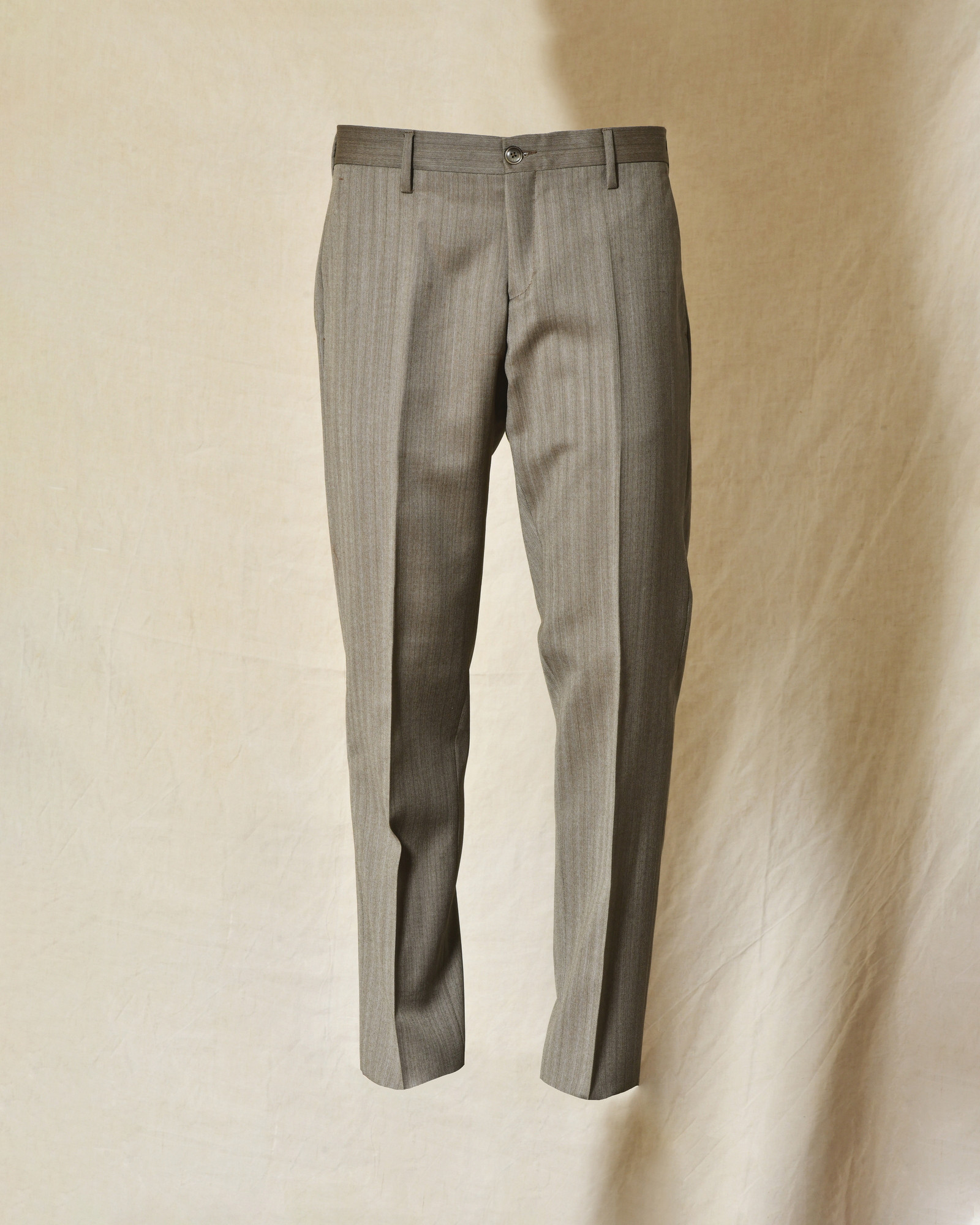 Costume en laine taupe Daniele Alessandrini