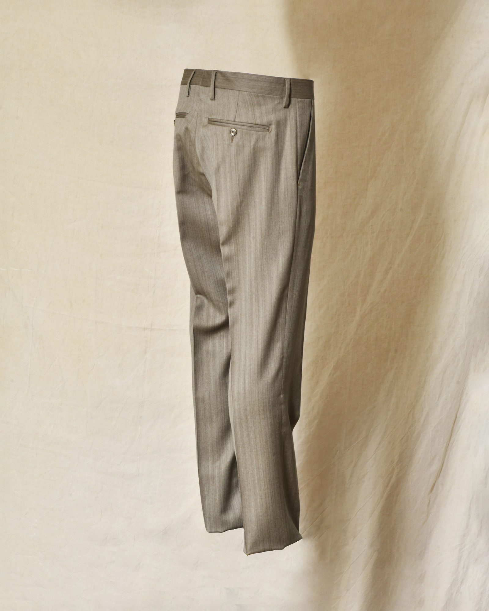 Costume en laine taupe Daniele Alessandrini