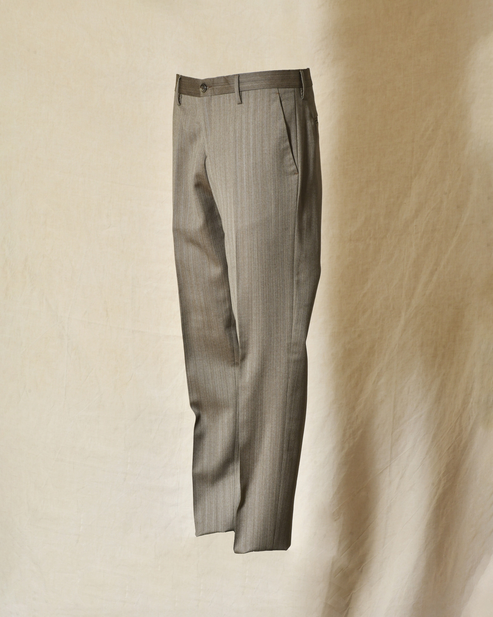 Costume en laine taupe Daniele Alessandrini