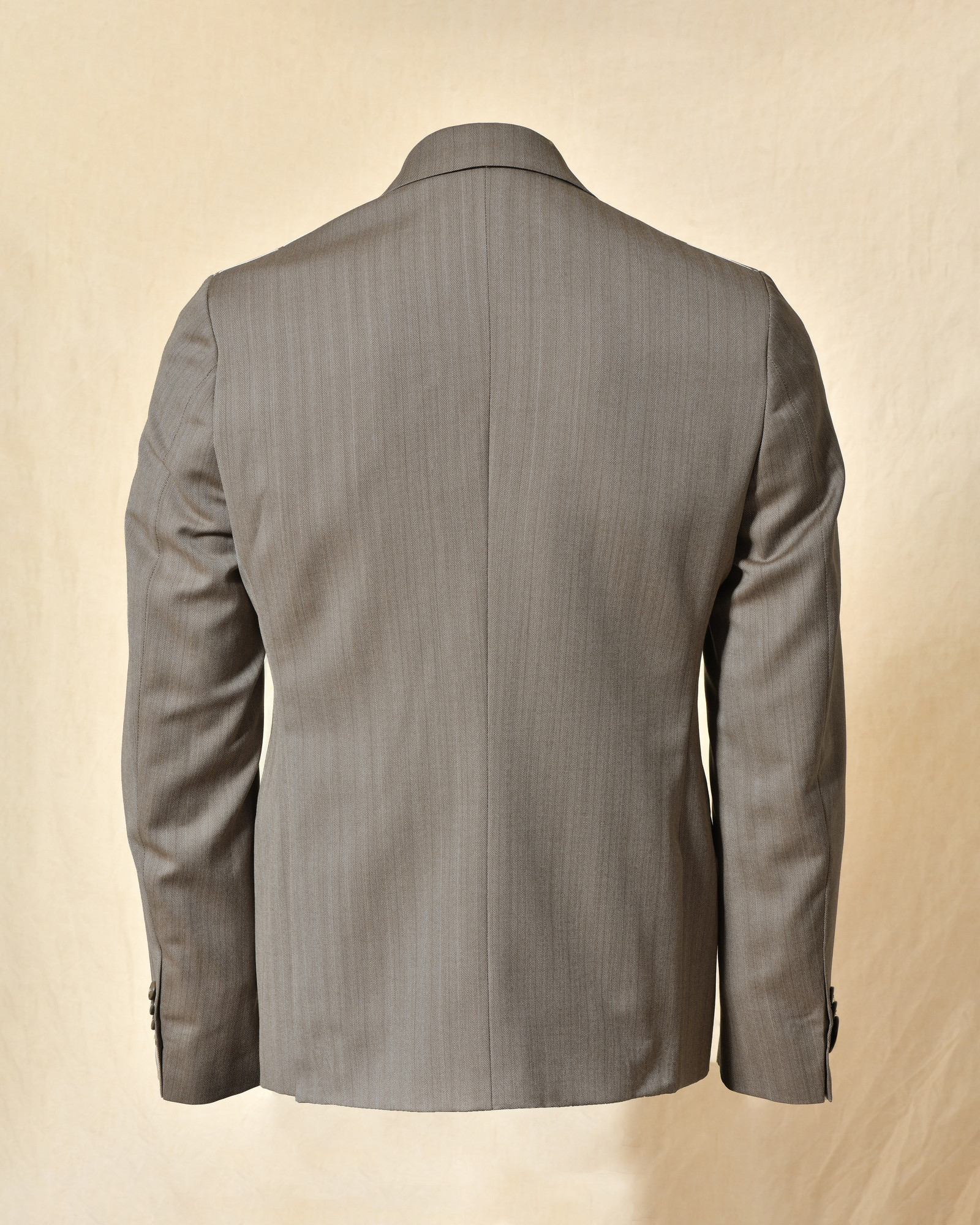Costume en laine taupe Daniele Alessandrini