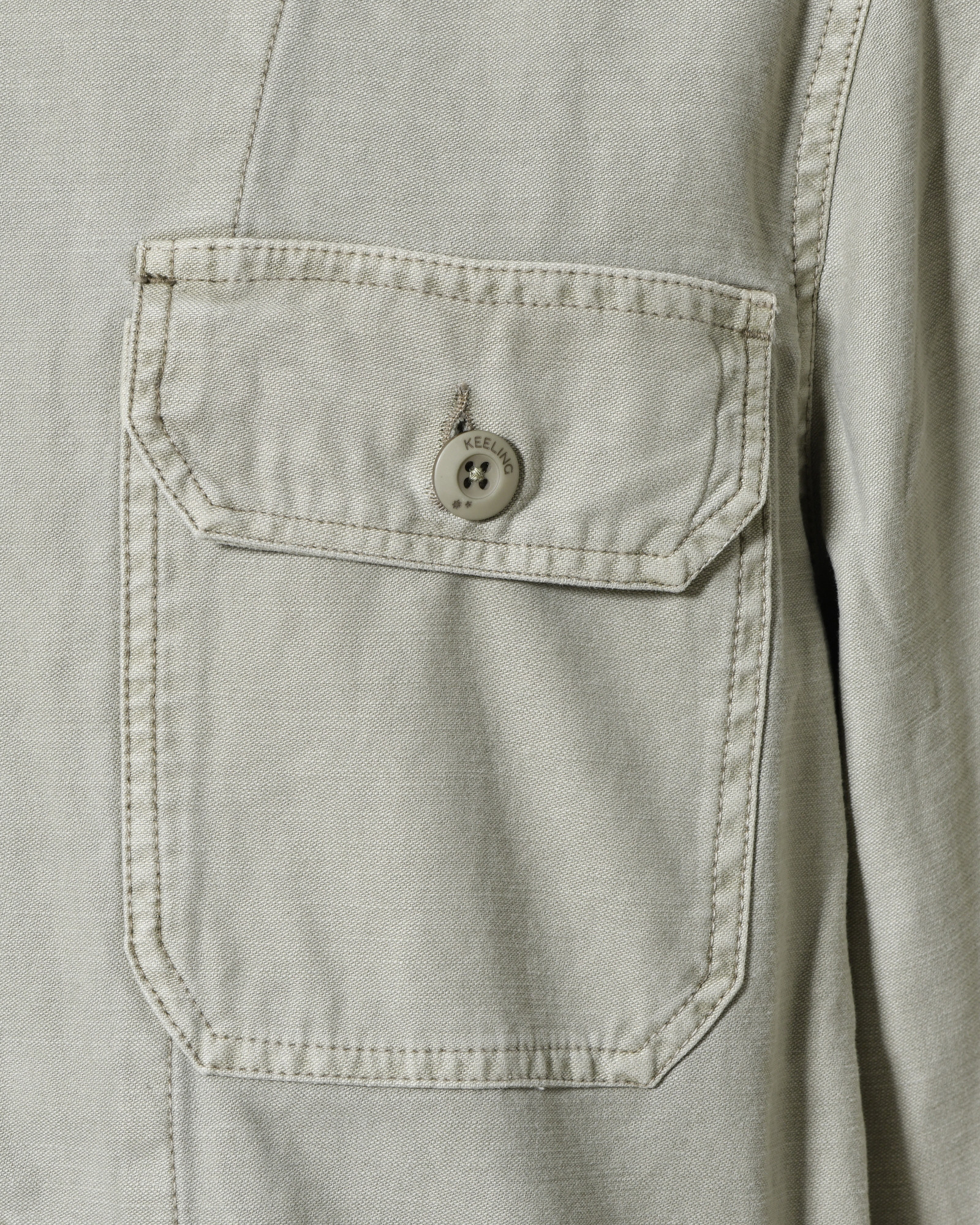 Veste utilitaire greige Keeling