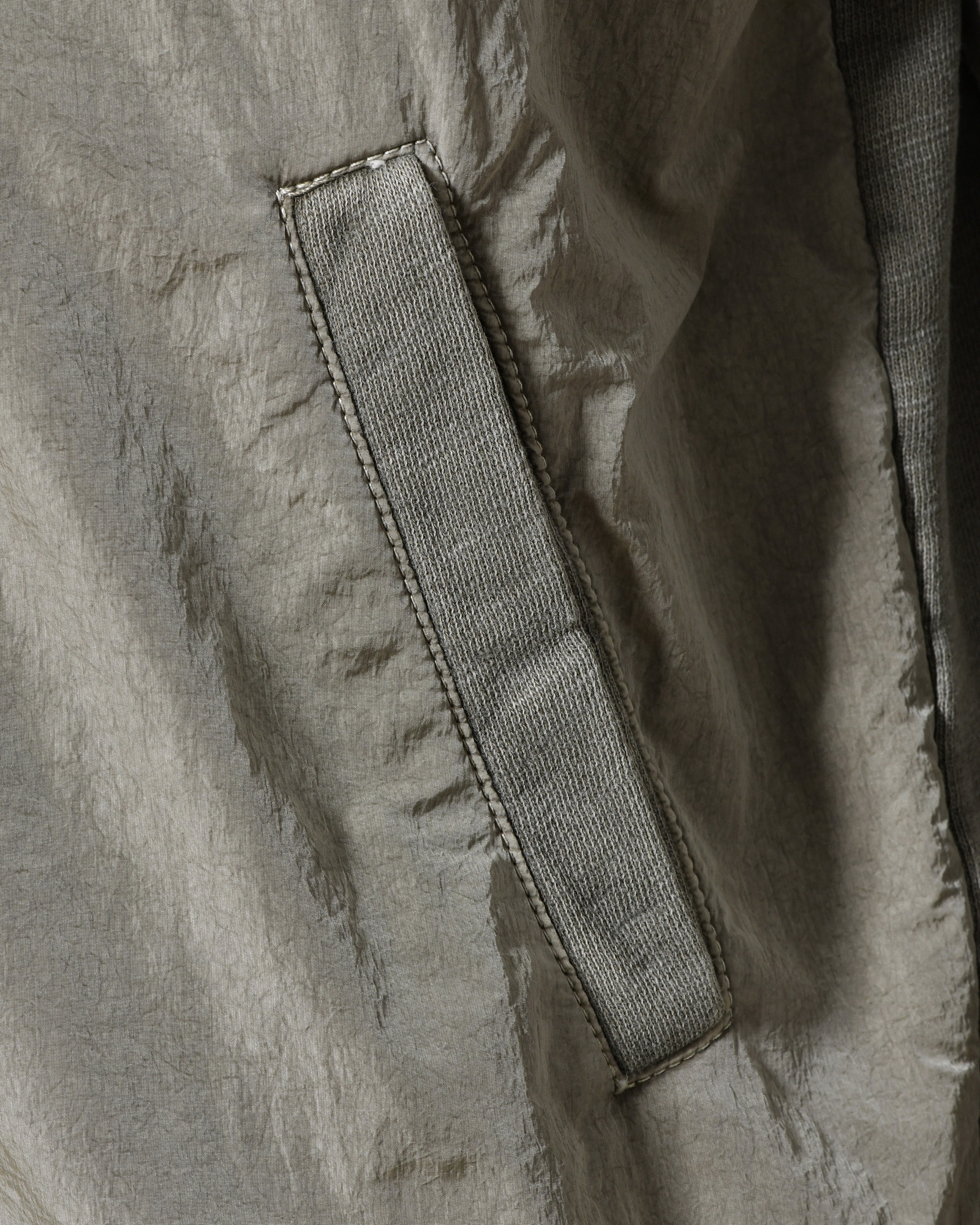 Veste de jogging bi-matière greige Keeling