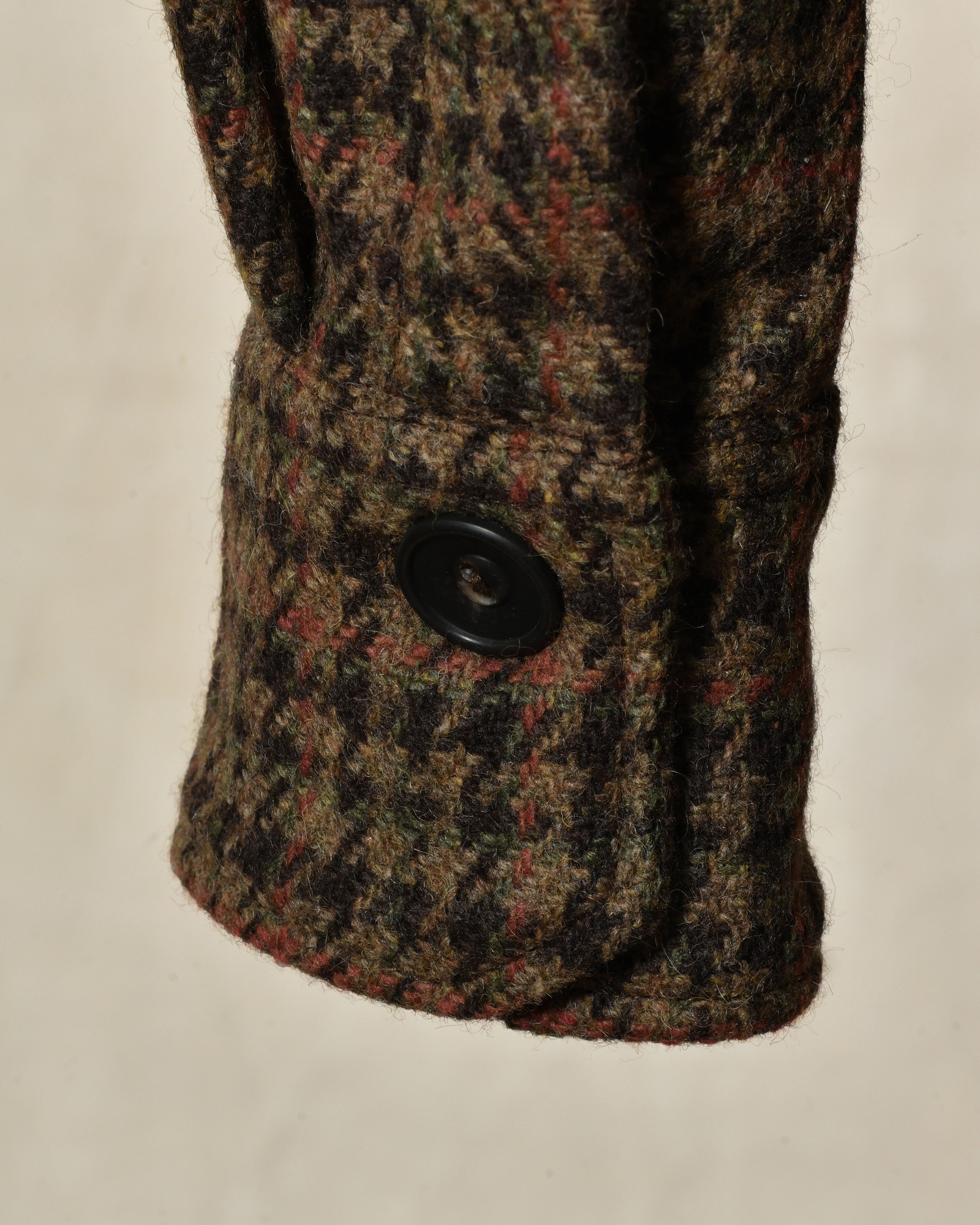 Surchemise en laine marron Diega