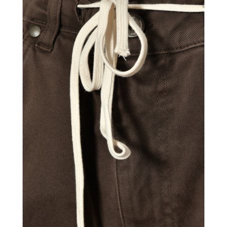 Jean wide leg marron Front Street