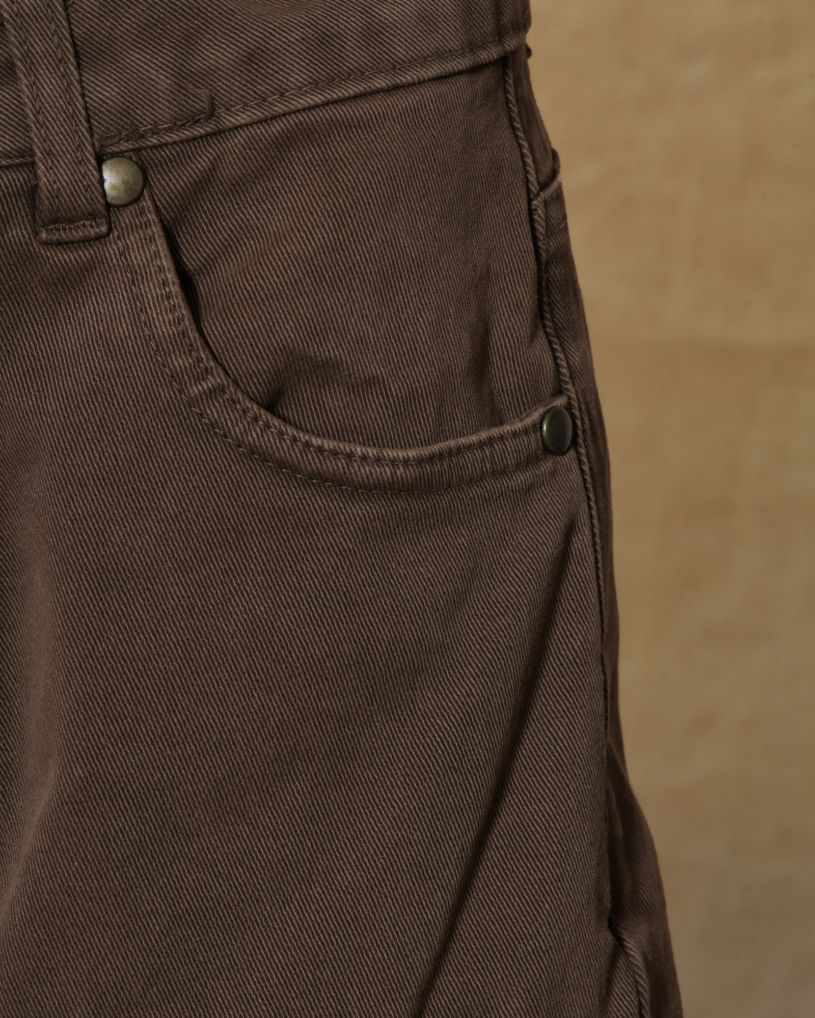 Jean wide leg marron Front Street