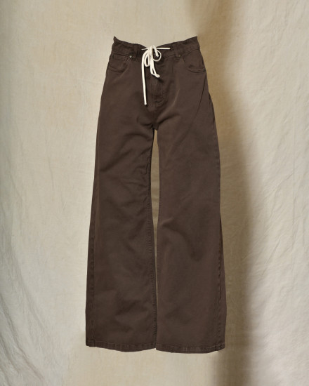 Jean wide leg marron Front Street