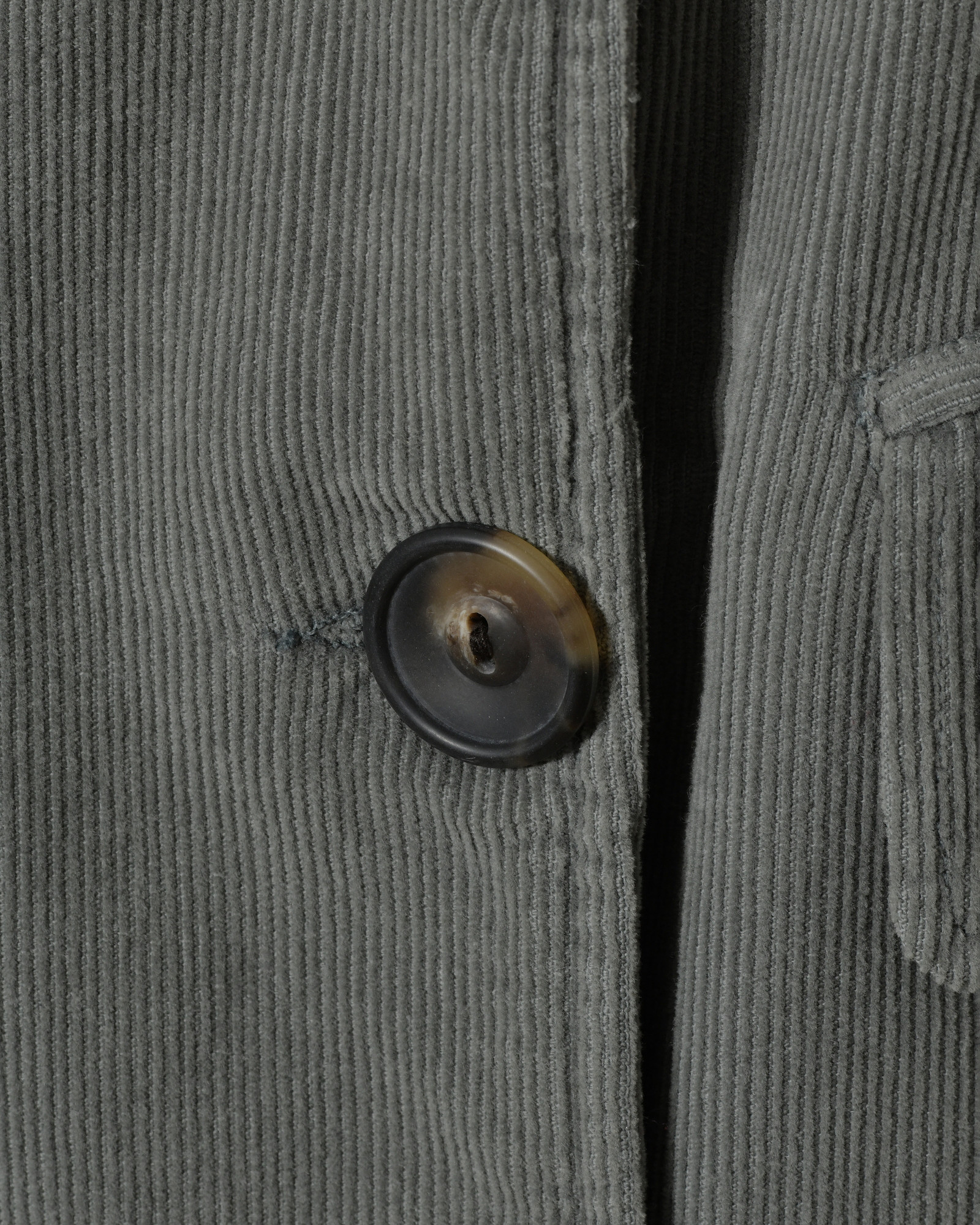 Veste en velours côtelé vert Diega