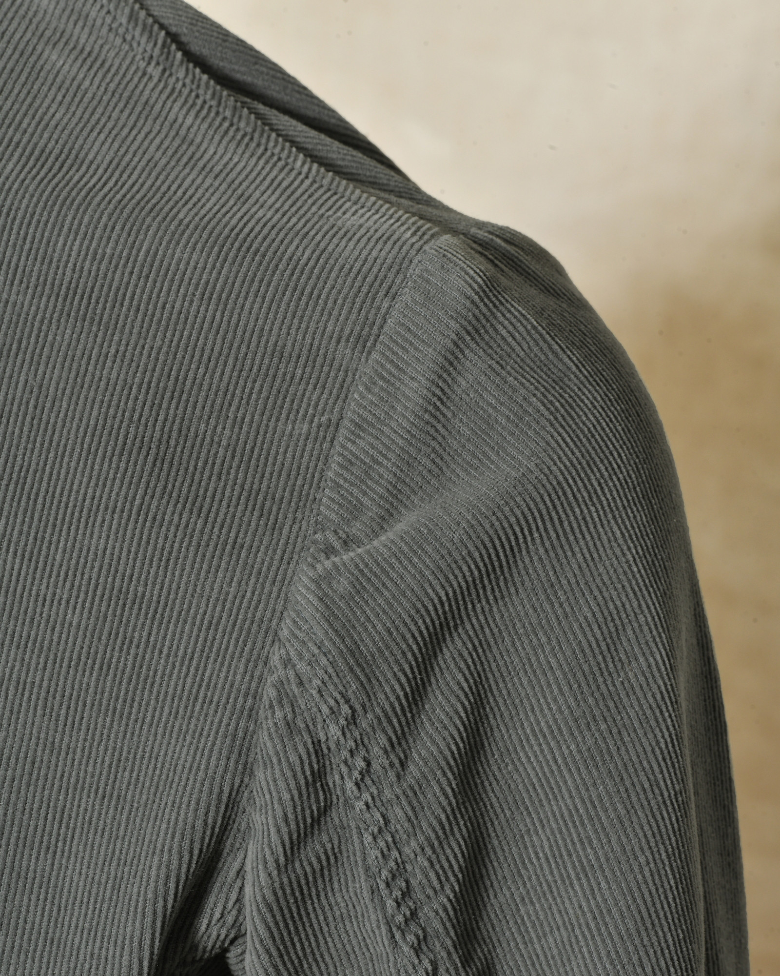 Veste en velours côtelé vert Diega