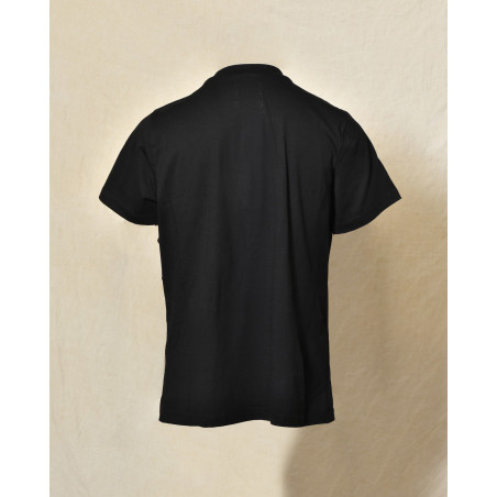 T-shirt noir à flocage ourson en sequins dorés Front Street